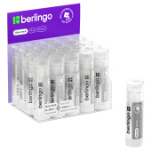 Клей-карандаш Berlingo "Aqua", 15г, прозрачный