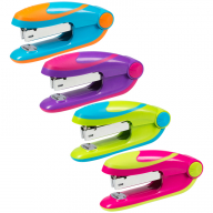 Степлер №24/6, 26/6 Berlingo "Fuze" до 25л., 100 скоб, пластиковый корпус