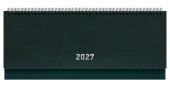   Планинг датированный 2027г., 64л., 285*100, бумвинил, BG, зелёный
