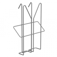 Лоток навесной для стоек Officespace "Парус", А5, 160*160*40мм, проволочный, хром