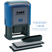   Датер самонаборный Trodat, пластик, 4стр., 4мм, 2 кассы (53334)