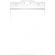 Бейдж вертикальный OfficeSpace, 95*150мм (размер вставки 90*120мм), без держателя