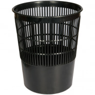 Корзина для бумаг OfficeClean, 14л, сетчатая, черная