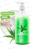 Milana жидкое крем-мыло 1000мл увлажняющее Алое вера 