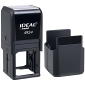   Оснастка для штампа и печати Trodat Ideal, 40*40мм, пластмассовая, с крышкой (178033)