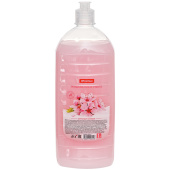 Мыло-крем жидкое OfficeClean "Цветущая сакура", флип-топ, 1л