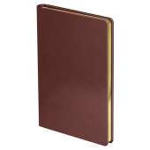   Ежедневник недатированный, А5, 136л., твердый переплет, кожзам, BG "Windsor. Dark red", красный, фольгированный срез