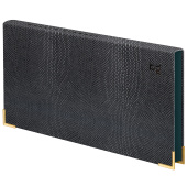   Еженедельник недатированный, 64л., твердый переплет, кожзам, BG "Python.Graphite", цветной срез