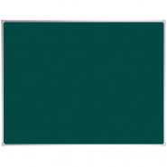 Доска магнитно-меловая OfficeSpace, 120*90см, алюминиевая рамка, полочка