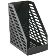 Лоток для бумаг вертикальный Стамм "XXL", черный