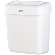 Контейнер для мусора Tork Mini bin (B2), 20л, прямоугольный, пластик, белый