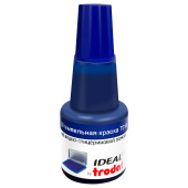 Штемпельная краска Ideal, 24мл, синяя 