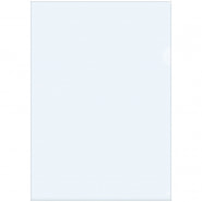 Папка-уголок OfficeSpace, А4, 150мкм, прозрачная бесцветная