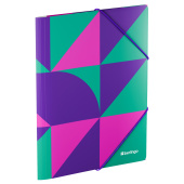   Папка на резинке Berlingo "Neonometry" А4, 600мкм, с рисунком