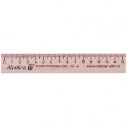 Линейка 15см Можга, дерево