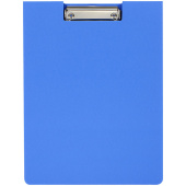 Папка-планшет с зажимом OfficeSpace А4, 1800мкм, пластик (полифом), синий