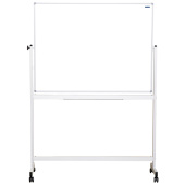   Доска магнитно-маркерная OfficeSpace, 90*120см, двустронняя, поворотная, мобильная, алюминиевый профиль