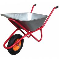 Тачка строительная одноколёсная 110л Вектор ТО-318, цвет ассорти