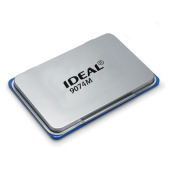   Штемпельная подушка Ideal, 160*90мм, синяя, металлическая (190094)