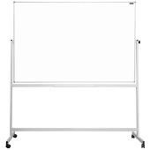   Доска магнитно-маркерная OfficeSpace, 120*180см, двустронняя, поворотная, мобильная, алюминиевый профиль