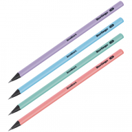 Карандаш ч/г Berlingo "Instinct" HB, трехгранный, черное дерево, заточен