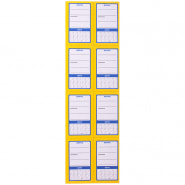 Ценник OfficeSpace "Овал 8", упаковка 30л.