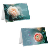   Календарь-домик, 160*105 мм BG "Обаяние цветов", на гребне, 2026г.