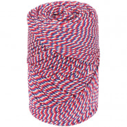 Нить для прошивки документов, хлопчатобумажная, d1,4мм, 120м, триколор, сменный блок