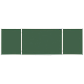   Доска магнитно-меловая OfficeSpace, трехсекционная, 300*100/100*75*2, алюминиевая рамка