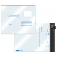 Пакет почтовый, UltraPac, 320*355мм, полиэтилен, отр. лента, 70мкм