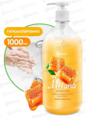 Milana жидкое крем-мыло 1000мл увлажняющее Молоко и мед 