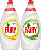 Средство для мытья посуды Fairy 900мл, в ассортименте