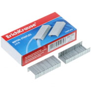 Скобы для степлера №24/6 Erich Krause, оцинкованные, 1000шт.