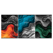 Тетрадь 96л., А4, клетка BG "Paper art", матовая ламинация