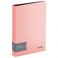 Папка с 40 вкладышами Berlingo "Instinct", 21мм, 700мкм, фламинго