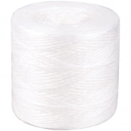 Шпагат полипропиленовый, 1600текс, 625м, 1кг, белый, бобина