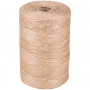 Шпагат джутовый, полированный, 1680текс, d1,6мм, 600м, 1кг, бобина