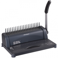 Брошюровщик OfficeSpace BM124 "Perfect bind" для пластиковых пружин, пробивает 12л., сшивает 450л.