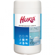 Дезинфицирующие салфетки Ника, 60 шт.