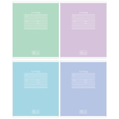 Тетрадь 18л., клетка BG "Классная - soft", эконом