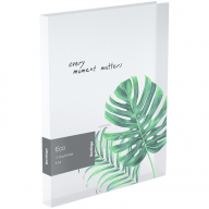 Папка на 4 кольцах Berlingo "Eco", 24мм, 600мкм, D-кольца, с внутр. карманом, с рисунком