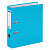   Папка-регистратор OfficeSpace, 70мм, бумвинил, с карманом на корешке, бирюзовая