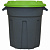 Бак для мусора уличный InGreen, с крышкой, 80л