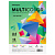 Бумага цветная OfficeSpace "Multicolor", A4, 80 г/м2, 150л., (15 цветов)