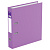 Папка-регистратор Berlingo "Standard", 50мм, бумвинил, с карманом на корешке, сиреневая