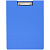 Папка-планшет с зажимом OfficeSpace А4, 1800мкм, пластик (полифом), синий