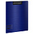 Папка-планшет с зажимом Berlingo "Steel&Style" A4, пластик (полифом), синяя