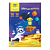 Цветная бумага офсетная А4, Мульти-Пульти, 10л., 10цв., в папке, "Енот в космосе. Волшебная", 65г/м
