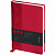 Ежедневник недатир. A5, 160л., кожзам, Berlingo "Vivella Prestige", красный