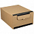 Короб архивный горизонтальный OfficeSpace "Standard" плотный с клапаном и замком на липучке